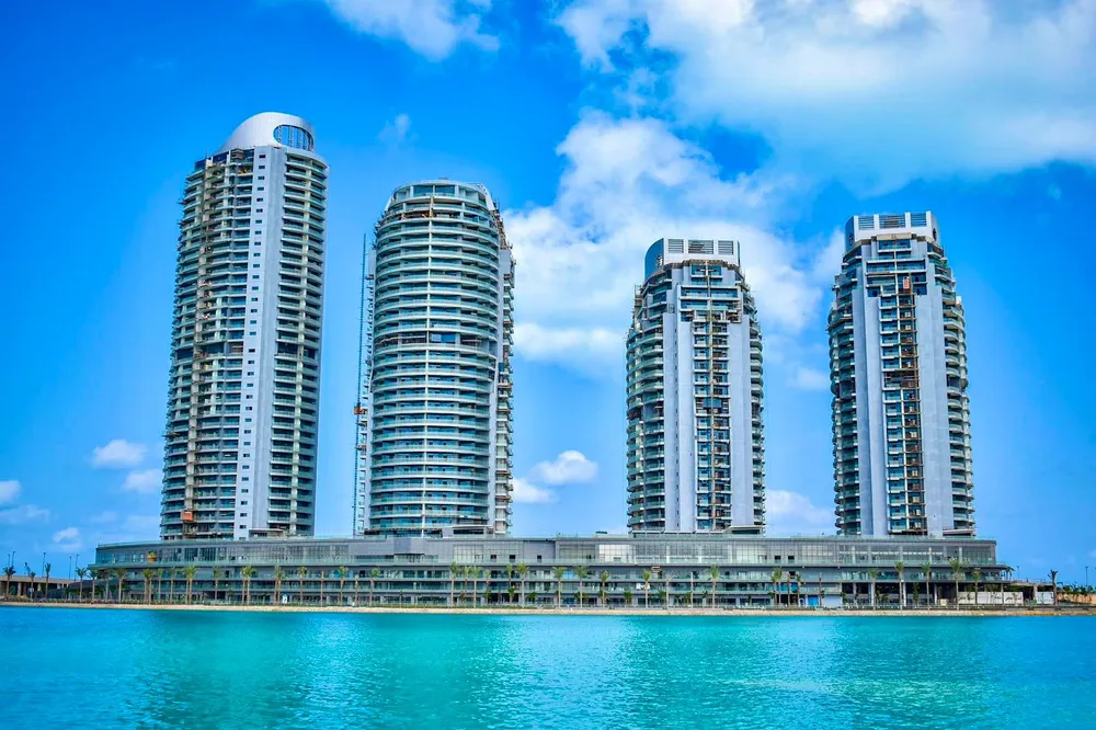 high (3) Beach Front Towers in Al Alamein by City Edge Developments